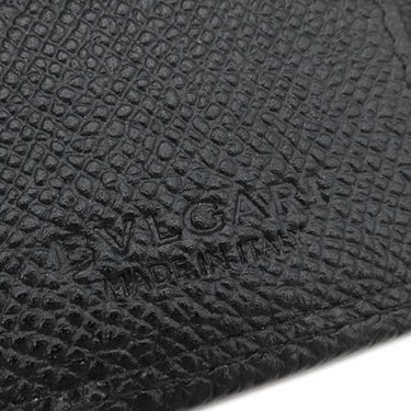 ブルガリ BVLGARI ブルガリブルガリ 30422 ブラック グレインレザー キーケース シルバー金具 黒 6連 6本