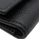 ブルガリ BVLGARI ブルガリブルガリ 30422 ブラック グレインレザー キーケース シルバー金具 黒 6連 6本