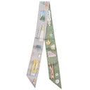 エルメス HERMES ツイリー グリ ペルル×ヴェール アマンド×ベージュ シルク スカーフ 新品 未使用 【IN THE POCKET/イン ザ ポケット】