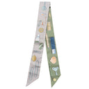 エルメス HERMES ツイリー グリ ペルル×ヴェール アマンド×ベージュ シルク スカーフ 新品 未使用 【IN THE POCKET/イン ザ ポケット】