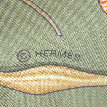 エルメス HERMES ツイリー グリ ペルル×ヴェール アマンド×ベージュ シルク スカーフ 新品 未使用 【IN THE POCKET/イン ザ ポケット】