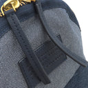 マークバイマークジェイコブス Marc by Marc Jacobs ザ バイカー バックパック ラージ ブルー デニム リュック・デイパック ゴールド金具 青