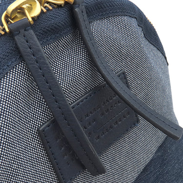 マークバイマークジェイコブス Marc by Marc Jacobs ザ バイカー バックパック ラージ ブルー デニム リュック・デイパック ゴールド金具 青