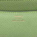 エルメス HERMES コンスタンス3 ミニ ヴェールクリケット ヴォーエプソン ショルダーバッグ ゴールド金具 緑
