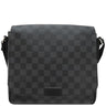 ルイヴィトン LOUIS VUITTON ディストリクトPM N41260 ダミエグラフィット ダミエグラフィットキャンバス ショルダーバッグ シルバー金具 グレー 黒 メッセンジャーバッグ