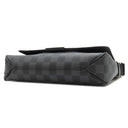ルイヴィトン LOUIS VUITTON ディストリクトPM N41260 ダミエグラフィット ダミエグラフィットキャンバス ショルダーバッグ シルバー金具 グレー 黒 メッセンジャーバッグ