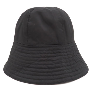 グッチ GUCCI GGマーモント バケットハット 729470 ブラック ポリエステル 14039 ＃58 ハット ゴールド金具 黒