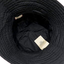 グッチ GUCCI GGマーモント バケットハット 729470 ブラック ポリエステル 14039 ＃58 ハット ゴールド金具 黒