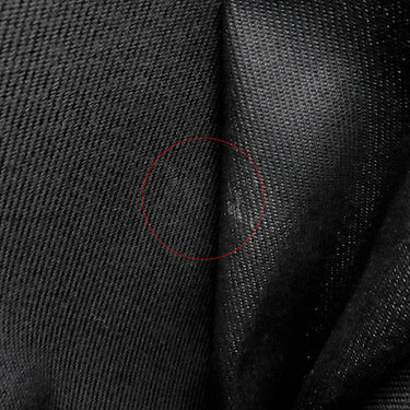 サンローラン SAINT LAURENT リヴ ゴーシュ 499290 ブラック コットン レザー トートバッグ シルバー金具 黒 RIVE GAUCHE