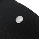 サンローラン SAINT LAURENT リヴ ゴーシュ 499290 ブラック コットン レザー トートバッグ シルバー金具 黒 RIVE GAUCHE