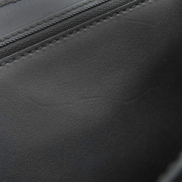 グッチ GUCCI マイクログッチシマ 447906 ブラック レザー 長財布 シルバー金具 オーガナイザー カード入れ ラウンドファスナー 黒