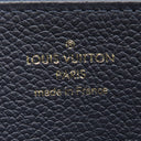 ルイヴィトン LOUIS VUITTON ジッピー ウォレット M62121 マリーヌルージュ モノグラムアンプラント 長財布 ゴールド金具 紺 ラウンドファスナー