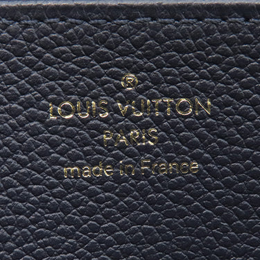ルイヴィトン LOUIS VUITTON ジッピー ウォレット M62121 マリーヌルージュ モノグラムアンプラント 長財布 ゴールド金具 紺 ラウンドファスナー