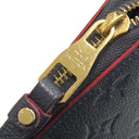 ルイヴィトン LOUIS VUITTON ジッピー ウォレット M62121 マリーヌルージュ モノグラムアンプラント 長財布 ゴールド金具 紺 ラウンドファスナー