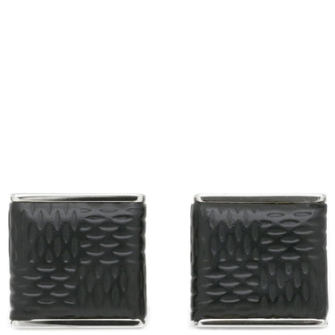 ルイヴィトン LOUIS VUITTON ブトン ドゥ マンシェット ソーホー M65072 ダミエグラフィット ダミエグラフィットキャンバス カフス シルバー金具 黒 カフリンクス