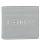 ジバンシイ GIVENCHY 4CC BILLFOLD WALLET BK6090K1VX ライトグレー カーフ 二つ折り財布 シルバー金具 コンパクト ウォレット