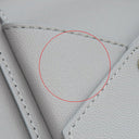 ジバンシイ GIVENCHY 4CC BILLFOLD WALLET BK6090K1VX ライトグレー カーフ 二つ折り財布 シルバー金具 コンパクト ウォレット