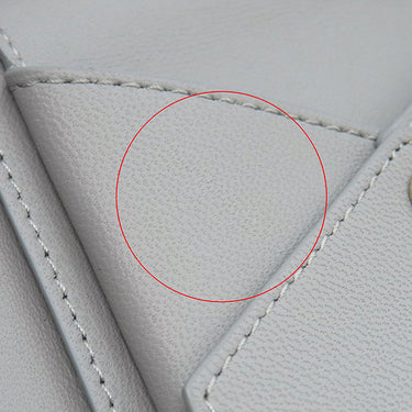 ジバンシイ GIVENCHY 4CC BILLFOLD WALLET BK6090K1VX ライトグレー カーフ 二つ折り財布 シルバー金具 コンパクト ウォレット