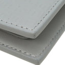 ジバンシイ GIVENCHY 4CC BILLFOLD WALLET BK6090K1VX ライトグレー カーフ 二つ折り財布 シルバー金具 コンパクト ウォレット