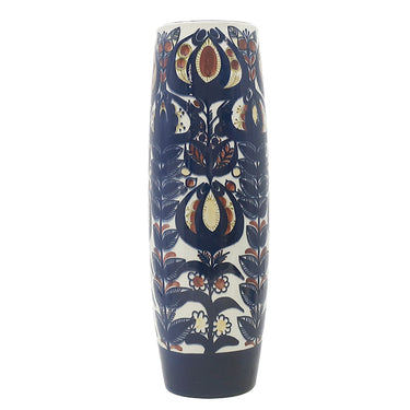 ロイヤルコペンハーゲン ROYAL COPENHAGEN テネラ 花瓶 ブルー×ホワイト 陶磁器 オブジェ ヴィンテージ 北欧 花器 置物 陶磁器 フラワーベース 青 白