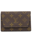 ルイヴィトン LOUIS VUITTON トランプケース M58648 モノグラム モノグラムキャンバス 小物 ゴールド金具 茶 カードケース トランプ付き