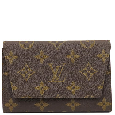 ルイヴィトン LOUIS VUITTON トランプケース M58648 モノグラム モノグラムキャンバス 小物 ゴールド金具 茶 カードケース トランプ付き