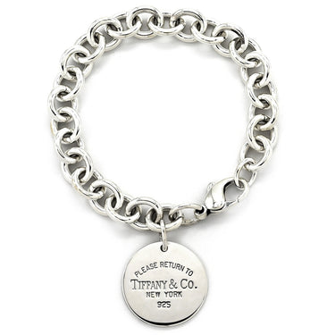 ティファニー Tiffany & Co リターン トゥ ティファニー ラウンドタグ シルバー シルバー925 ブレスレット TIFFANY＆Co. AG925