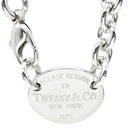ティファニー Tiffany & Co リターン トゥ ティファニー オーバルタグ シルバー シルバー925 ネックレス チョーカー TIFFANY＆Co. AG925