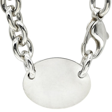 ティファニー Tiffany & Co リターン トゥ ティファニー オーバルタグ シルバー シルバー925 ネックレス チョーカー TIFFANY＆Co. AG925