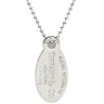 ティファニー Tiffany & Co リターン トゥ ティファニー オーバルタグ シルバー シルバー925 ネックレス ボールチェーン TIFFANY＆Co. AG925