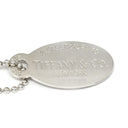 ティファニー Tiffany & Co リターン トゥ ティファニー オーバルタグ シルバー シルバー925 ネックレス ボールチェーン TIFFANY＆Co. AG925