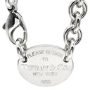 ティファニー Tiffany & Co リターン トゥ ティファニー オーバルタグ シルバー シルバー925 ネックレス チョーカー TIFFANY＆Co. AG925