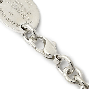 ティファニー Tiffany & Co リターン トゥ ティファニー オーバルタグ シルバー シルバー925 ネックレス チョーカー TIFFANY＆Co. AG925