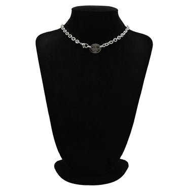 ティファニー Tiffany & Co リターン トゥ ティファニー オーバルタグ シルバー シルバー925 ネックレス チョーカー TIFFANY＆Co. AG925