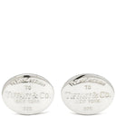 ティファニー Tiffany & Co リターン トゥ ティファニー オーバルタグ シルバー シルバー925 カフス T&Co. AG925 カフスボタン