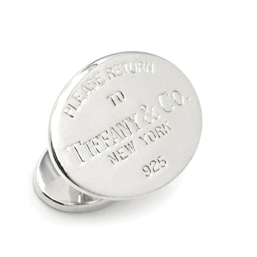 ティファニー Tiffany & Co リターン トゥ ティファニー オーバルタグ シルバー シルバー925 カフス T&Co. AG925 カフスボタン