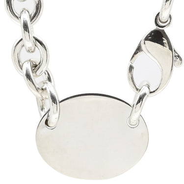 ティファニー Tiffany & Co リターン トゥ ティファニー オーバルタグ シルバー シルバー925 ネックレス チョーカー TIFFANY＆Co. AG925