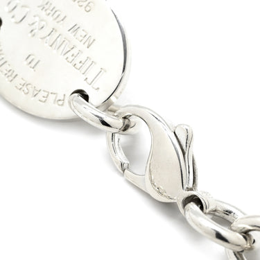ティファニー Tiffany & Co リターン トゥ ティファニー オーバルタグ シルバー シルバー925 ネックレス チョーカー TIFFANY＆Co. AG925