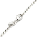 ティファニー Tiffany & Co リターン トゥ ティファニー オーバルタグ シルバー シルバー925 ネックレス ボールチェーン TIFFANY＆Co. AG925