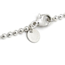ティファニー Tiffany & Co リターン トゥ ティファニー オーバルタグ シルバー シルバー925 ネックレス ボールチェーン TIFFANY＆Co. AG925