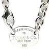 ティファニー Tiffany & Co リターン トゥ ティファニー オーバルタグ シルバー シルバー925 ネックレス チョーカー TIFFANY＆Co. AG925