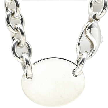 ティファニー Tiffany & Co リターン トゥ ティファニー オーバルタグ シルバー シルバー925 ネックレス チョーカー TIFFANY＆Co. AG925