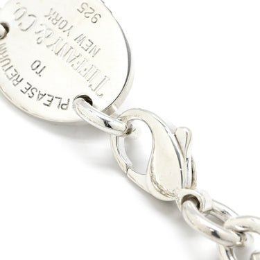 ティファニー Tiffany & Co リターン トゥ ティファニー オーバルタグ シルバー シルバー925 ネックレス チョーカー TIFFANY＆Co. AG925