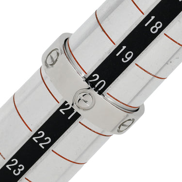 カルティエ Cartier ラブリング プラチナシルバー Pt950 #61 リング 指輪 プラチナ 20.5号