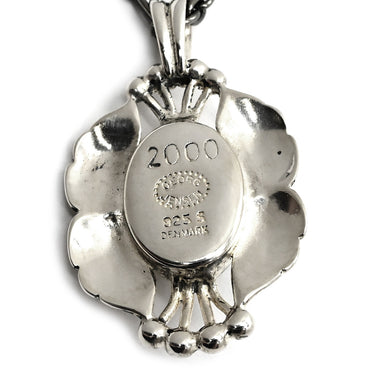 ジョージ・ジェンセン Georg Jensen ヘリテージ 2000年 シルバー シルバー925 ネックレス AG925 イヤーペンダント