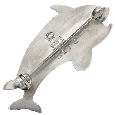 ジョージ・ジェンセン Georg Jensen イルカモチーフ 317B シルバー シルバー925 ブローチ ドルフィン AG925