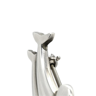 ジョージ・ジェンセン Georg Jensen イルカモチーフ 317B シルバー シルバー925 ブローチ ドルフィン AG925