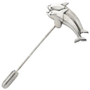 ジョージ・ジェンセン Georg Jensen イルカモチーフ ピンブローチ 129 シルバー シルバー925 ブローチ AG925