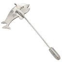 ジョージ・ジェンセン Georg Jensen イルカモチーフ ピンブローチ 129 シルバー シルバー925 ブローチ AG925