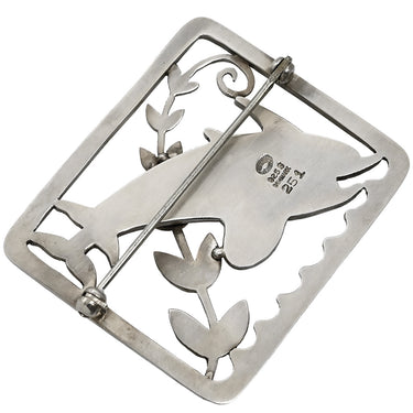 ジョージ・ジェンセン Georg Jensen イルカモチーフ 251 シルバー シルバー925 ブローチ AG925 ヴィンテージ